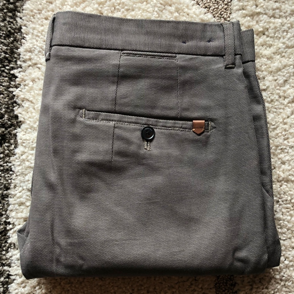 ZARA MAN slim fit trousers.
